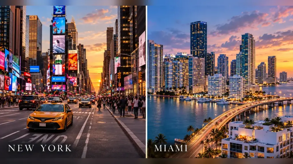 New York vs Miami real estate